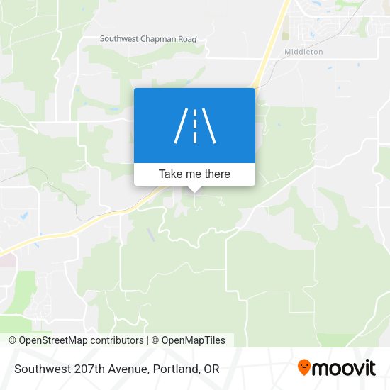 Mapa de Southwest 207th Avenue