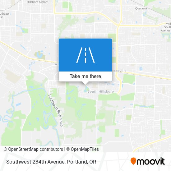 Southwest 234th Avenue map