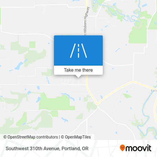 Mapa de Southwest 310th Avenue