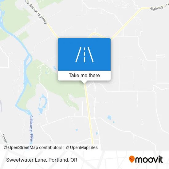 Sweetwater Lane map
