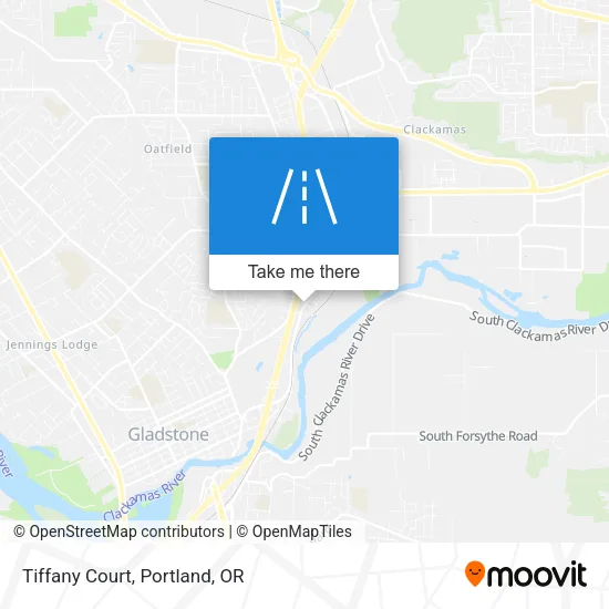 Tiffany Court map