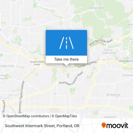 Southwest Intermark Street map