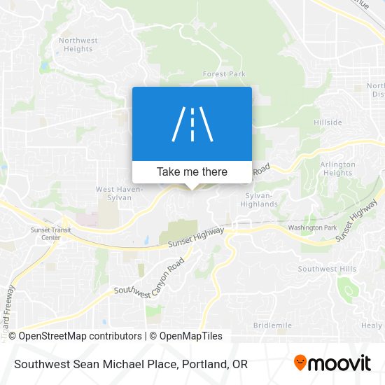 Mapa de Southwest Sean Michael Place