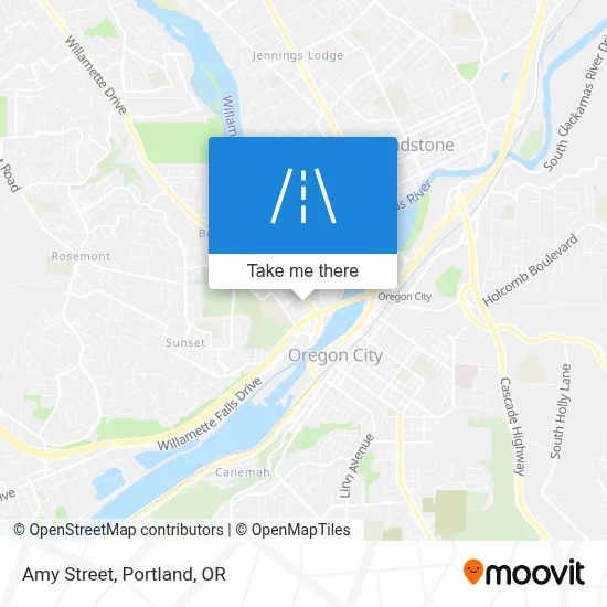 Amy Street map
