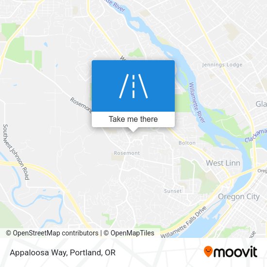 Appaloosa Way map