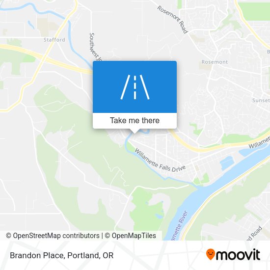 Mapa de Brandon Place