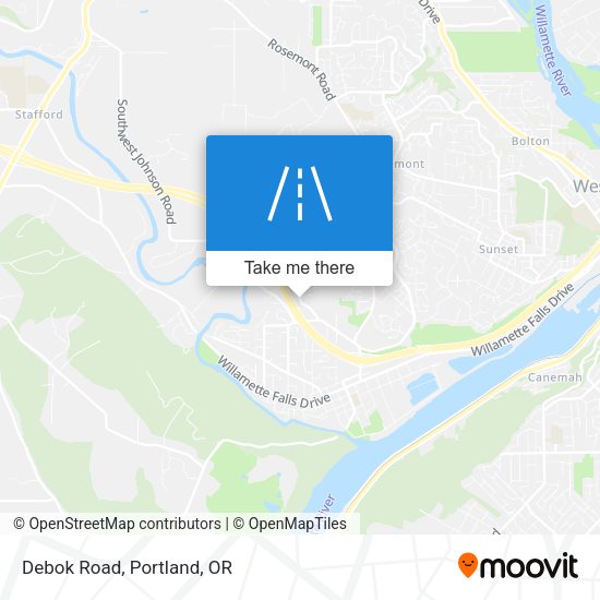 Mapa de Debok Road