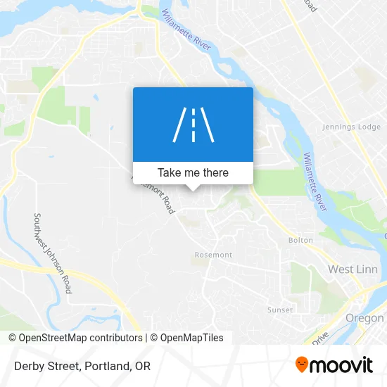 Derby Street map