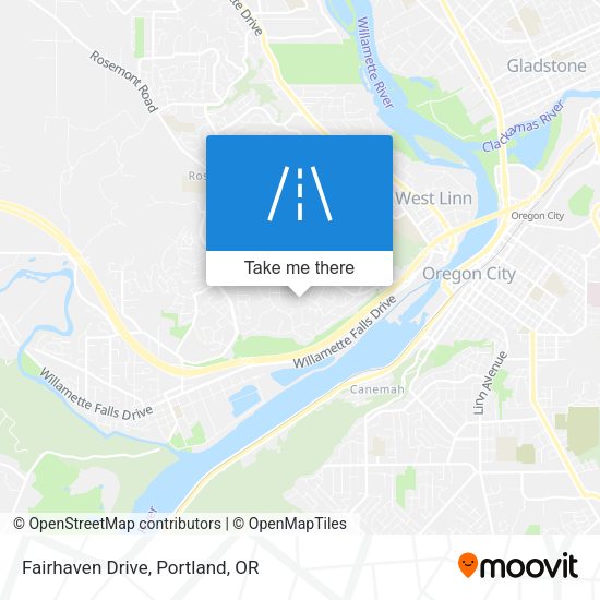 Mapa de Fairhaven Drive