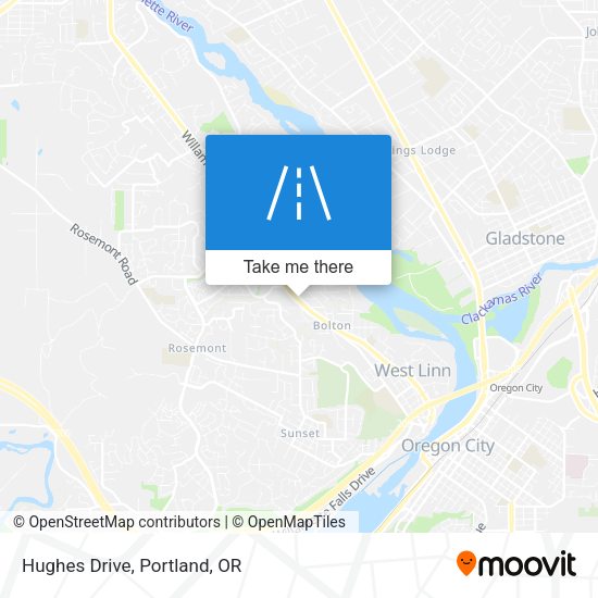 Mapa de Hughes Drive