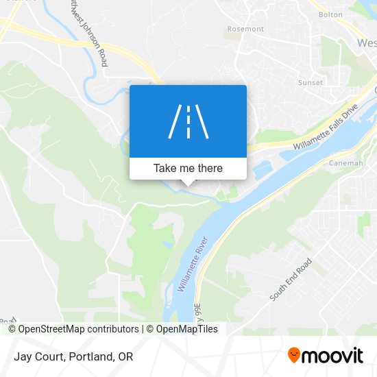 Mapa de Jay Court
