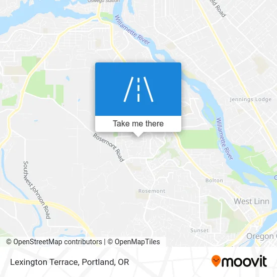 Lexington Terrace map