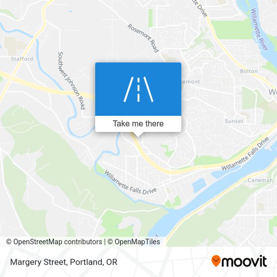 Mapa de Margery Street