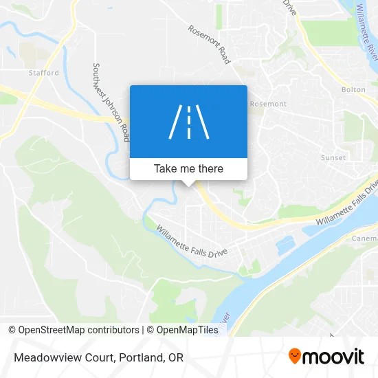 Meadowview Court map