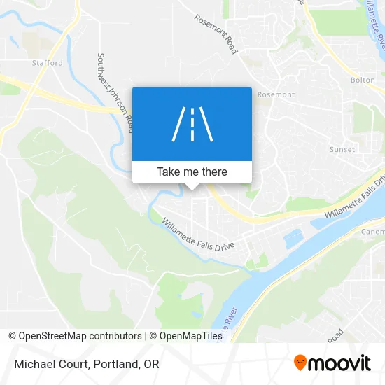 Michael Court map