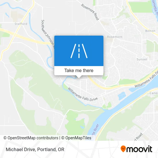 Michael Drive map