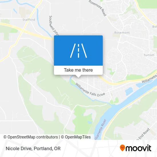 Nicole Drive map