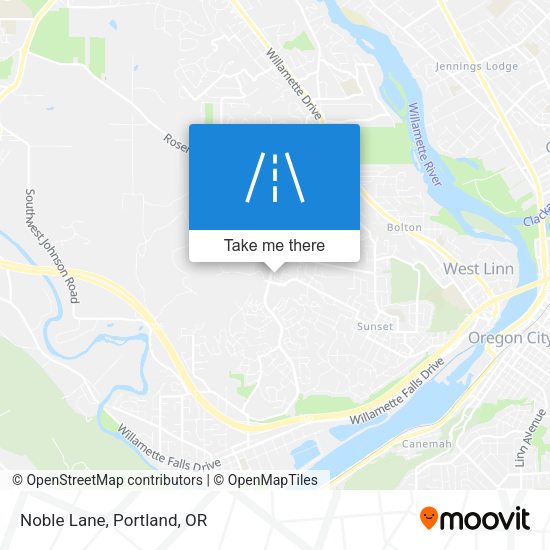 Mapa de Noble Lane
