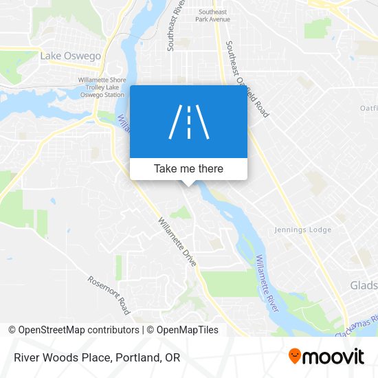 Mapa de River Woods Place