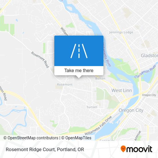 Rosemont Ridge Court map