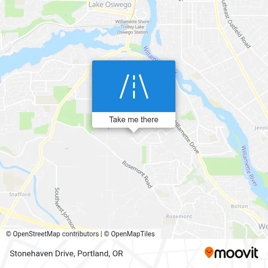 Stonehaven Drive map