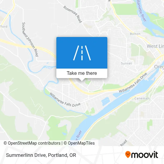 Summerlinn Drive map