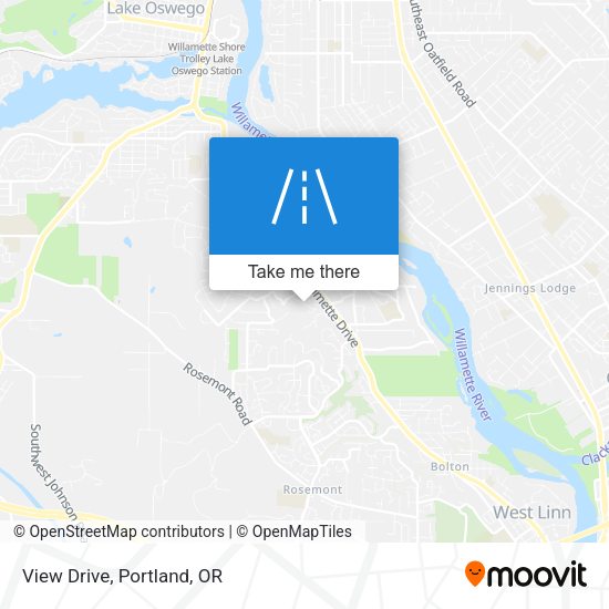 Mapa de View Drive