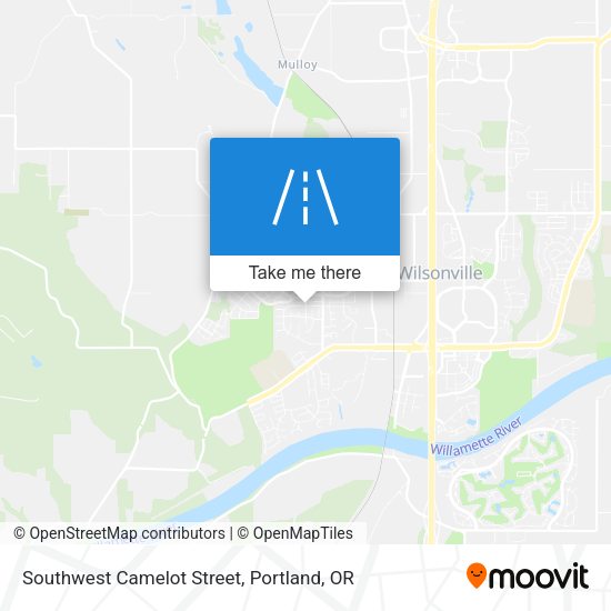 Mapa de Southwest Camelot Street