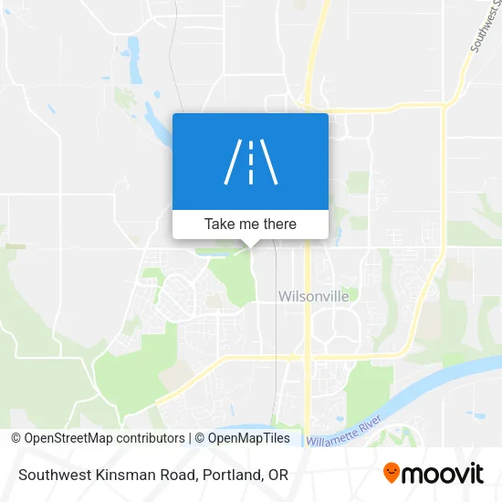 Southwest Kinsman Road map