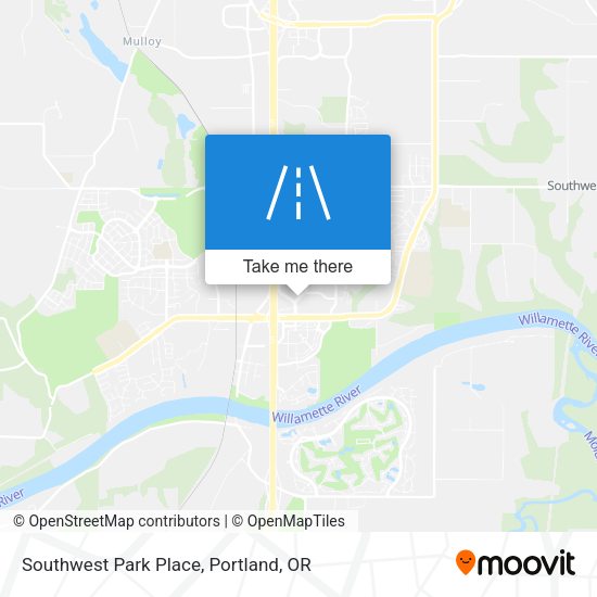 Mapa de Southwest Park Place