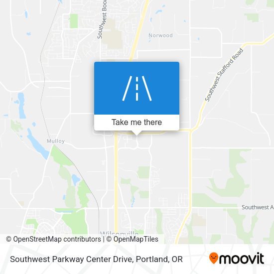 Mapa de Southwest Parkway Center Drive