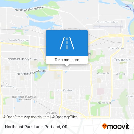 Mapa de Northeast Park Lane