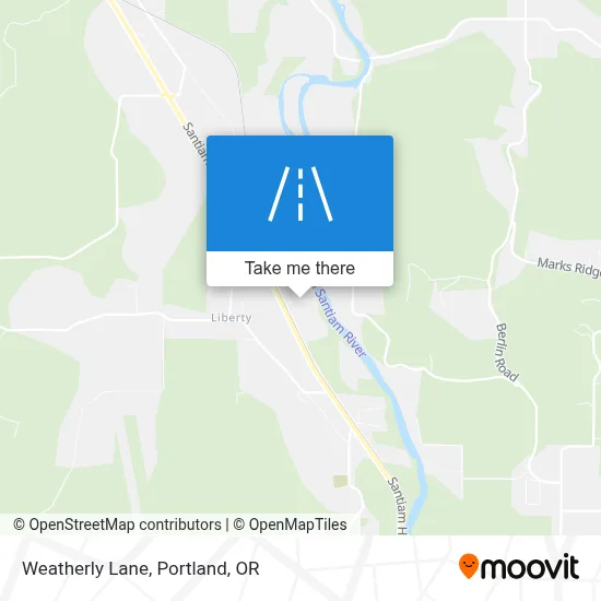 Weatherly Lane map