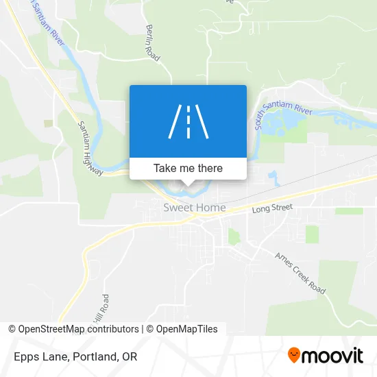 Epps Lane map
