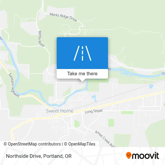 Northside Drive map
