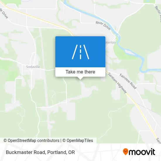 Buckmaster Road map