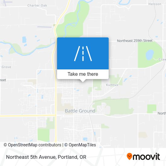 Mapa de Northeast 5th Avenue