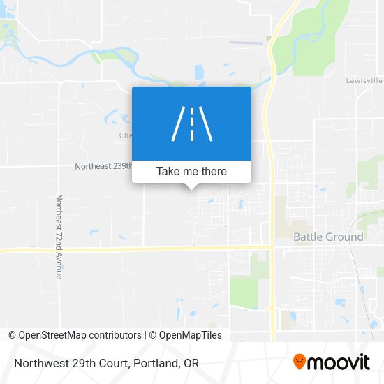Mapa de Northwest 29th Court