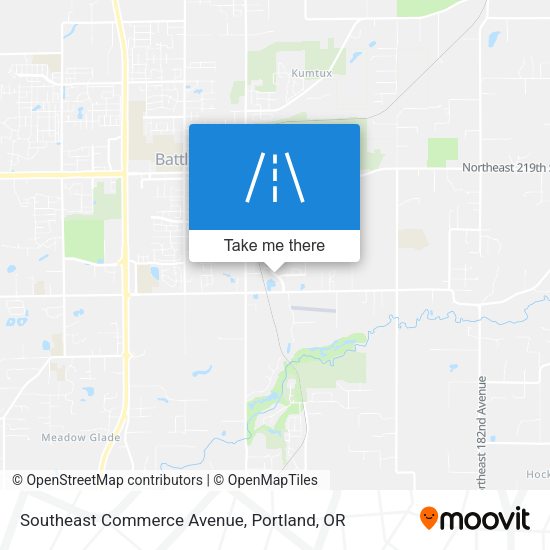 Southeast Commerce Avenue map