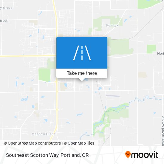 Southeast Scotton Way map