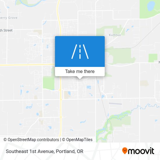 Mapa de Southeast 1st Avenue