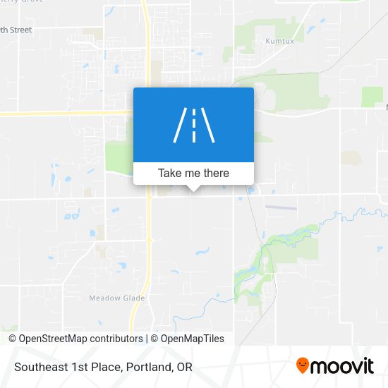 Southeast 1st Place map