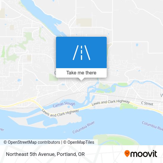 Mapa de Northeast 5th Avenue