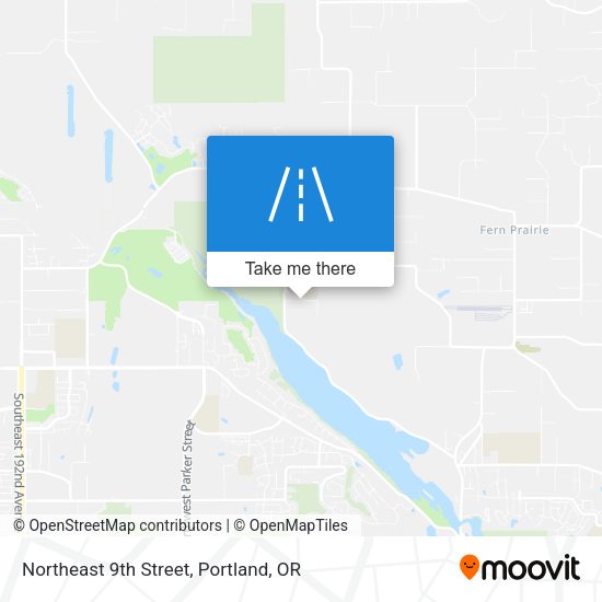 Mapa de Northeast 9th Street