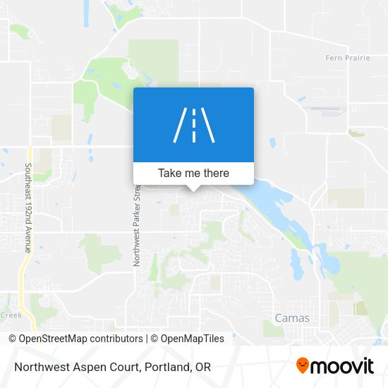 Mapa de Northwest Aspen Court