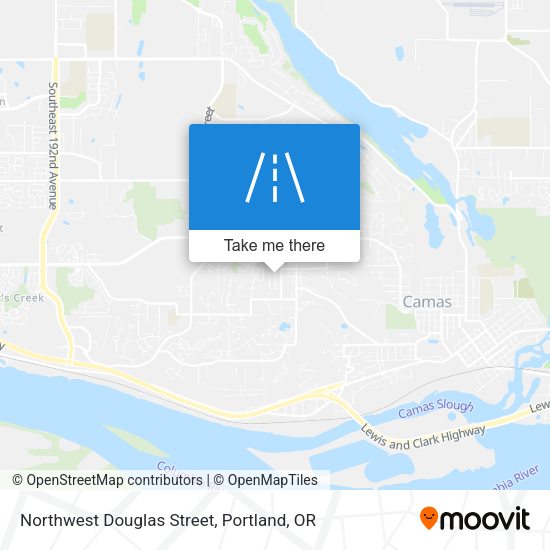 Mapa de Northwest Douglas Street