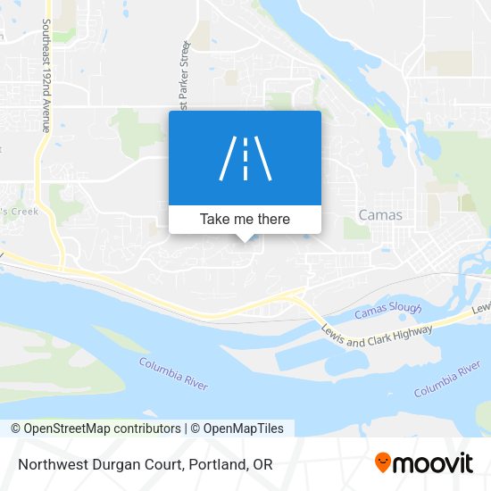 Mapa de Northwest Durgan Court