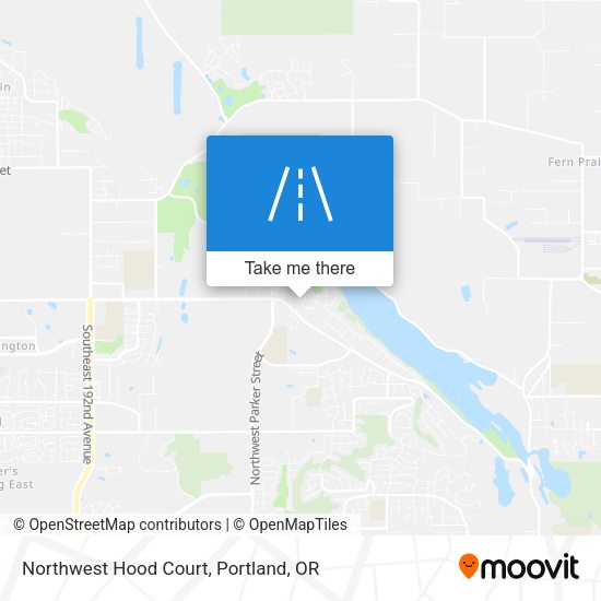 Northwest Hood Court map