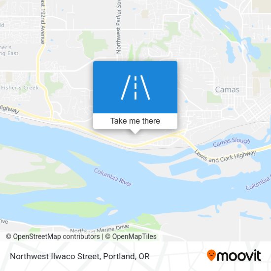 Northwest Ilwaco Street map