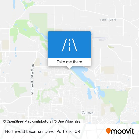 Northwest Lacamas Drive map
